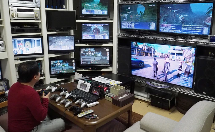 Hãy xem thiên đường mơ ước của mọi game thủ nằm gói gọn trong tư gia ấm cúng của anh chàng người Nhật này!