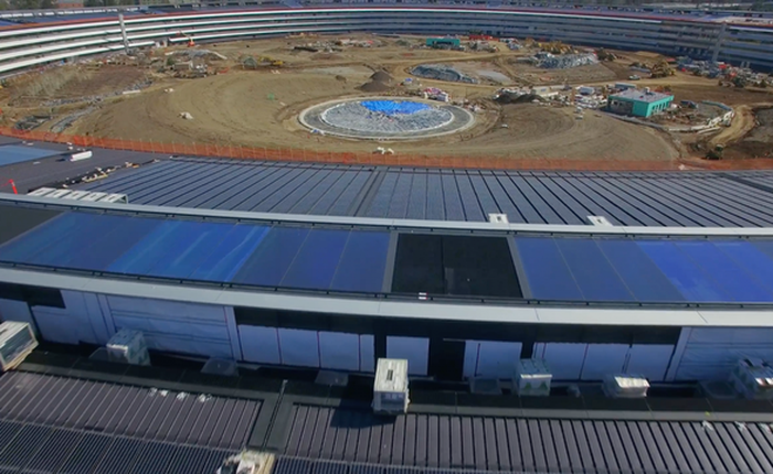 Chiêm ngưỡng tận mắt "Công Viên Apple" sắp hoàn thành vào tháng 4 này