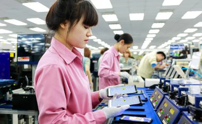 Bên trong nhà máy sản xuất Galaxy S8 tại Thái Nguyên