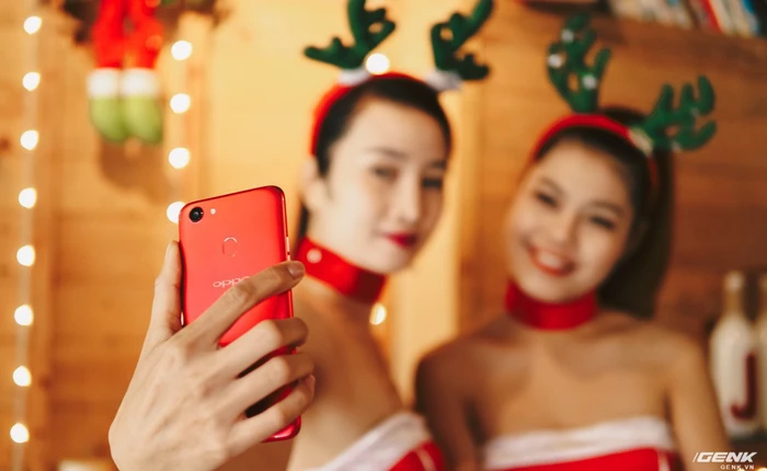 Trên tay sớm OPPO F5 RAM 6GB phiên bản màu đỏ "quyến rũ" mọi góc nhìn