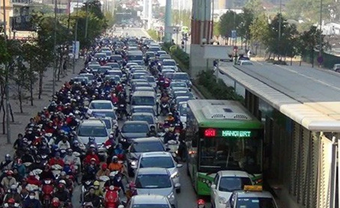 Giao thông Hà Nội khó "thông minh" nếu liên tục tắc đường, kẹt xe