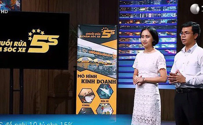 Ông chủ chuỗi rửa xe gọi thành công 11 tỷ đồng từ Shark Phú