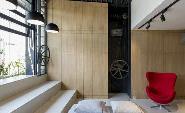 Căn hộ studio gây "bão" với lối thiết kế vô cùng độc đáo