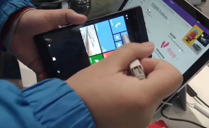 Rò rỉ video smartphone Lumia bí ẩn hỗ trợ Surface Pen