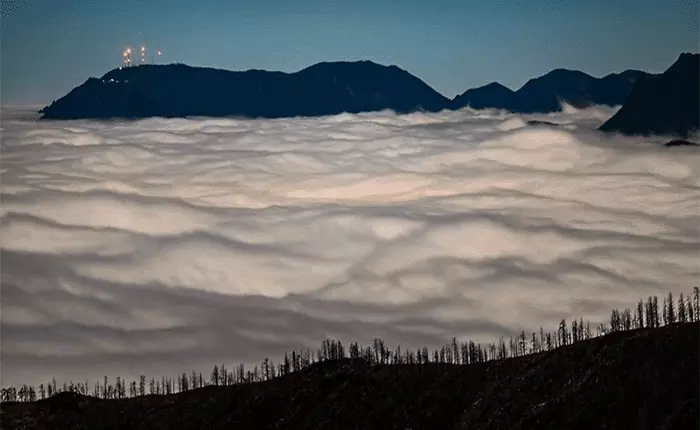 Đây là mây trời hay sóng biển? Não của bạn có thấy bối rối không?