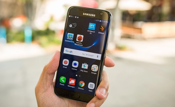 Samsung Galaxy S7 là mẫu smartphone được yêu thích nhất thế giới
