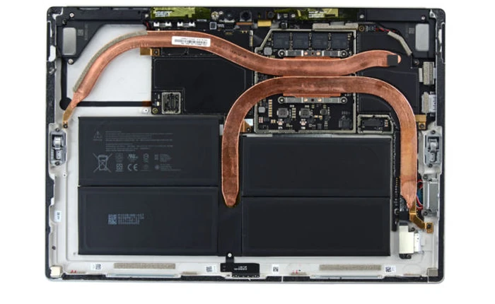 Surface Pro 2017 khó mở, trong khi Surface Laptop 0 điểm iFixit: không thể sửa chữa vì lớp vỏ dán chặt