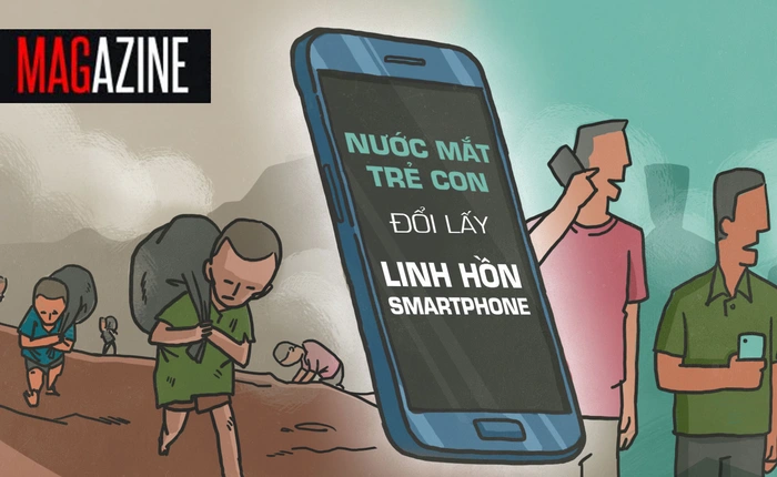 “Nước mắt trẻ con đổi linh hồn những chiếc smartphone”