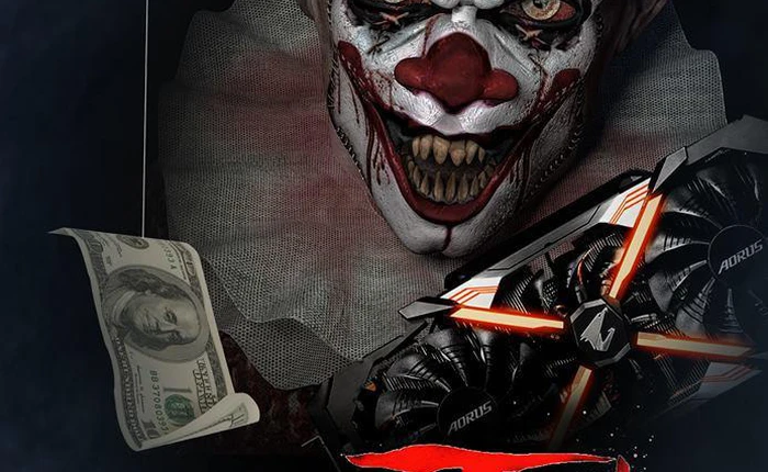 Gigabyte nhá hàng GeForce GTX 1070 Ti bằng poster kinh dị, cơn ác mộng cho ví tiền game thủ sắp xuất hiện