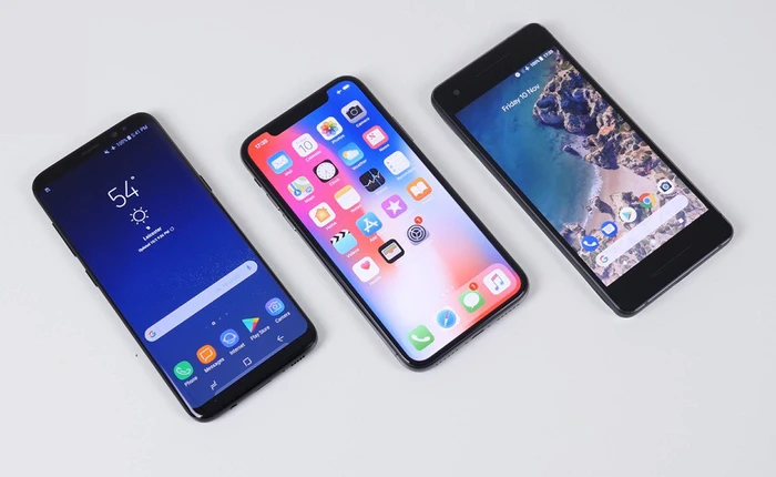 Samsung Galaxy S8 đánh bại Google Pixel 2 và iPhone X trong cuộc đọ sức về tốc độ sạc nhanh