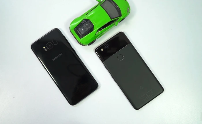Video: Samsung Galaxy S8 sở hữu tốc độ ngang ngửa với Google Pixel 2 nhưng khả năng quản lý bộ nhớ lại đuối hơn