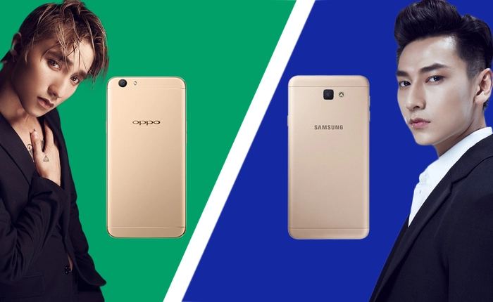 Galaxy J7 Prime vượt mặt Oppo F1s trở thành smartphone bán chạy nhất Việt Nam, phải chăng đã đến lúc Sơn Tùng cũng không thể "gánh" Oppo?