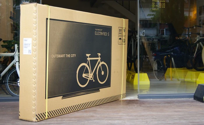 Mua xe đạp nhưng lại nhận được hộp đựng TV - đến khách hàng cũng phải nể cách làm siêu thông minh của công ty này