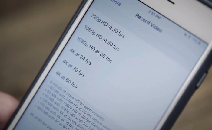 Chuẩn video HEVC mới trên iOS 11 giúp bạn tiết kiệm tới 50% dung lượng trên iPhone