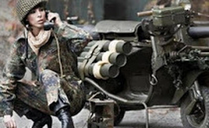 Bạn có ngạc nhiên không khi dòng xe Vespa sang chảnh ngày nay từng có phiên bản "Bazooka Vespa", có thể phá hủy xe tăng