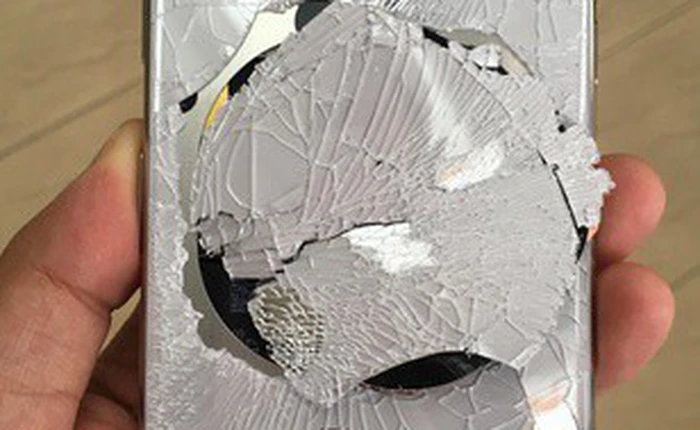 Tốn 1.000 USD mua iPhone X, đừng để rơi vỡ nếu không nó sẽ tan tành như thế này