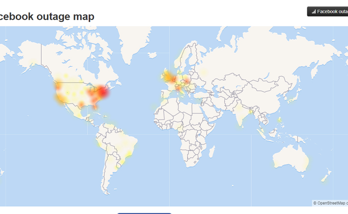 Facebook tiếp tục sập tại nhiều nơi, tuy nhiên Việt Nam không bị ảnh hưởng nhiều