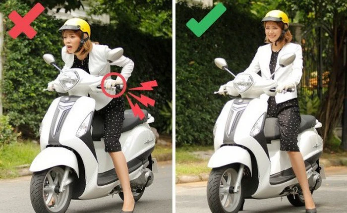 6 sai lầm tai hại khi đi xe máy mà người Việt rất hay mắc phải