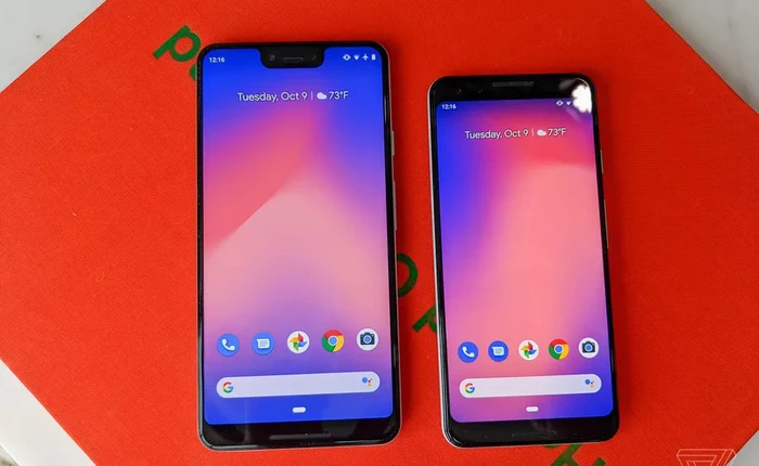 Ảnh thực tế bộ đôi Pixel 3 và Pixel 3 XL vừa ra mắt của Google