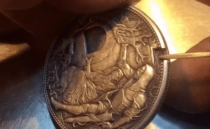 Kết cấu bí mật của đồng xu 1 USD "độ" khiến Internet nhảy dựng lên vì thú vị quá