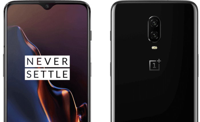 OnePlus 6T lộ diện với thiết kế thay đổi, màn hình waterdrop, có màu đen bóng và đen nhám