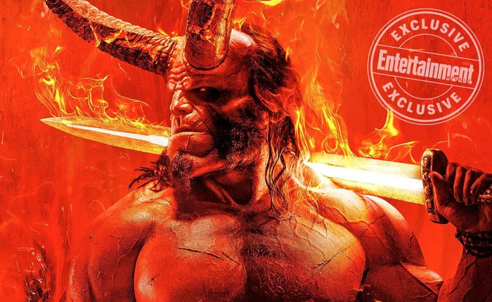 Tung poster cực "nóng", Hellboy hứa hẹn thiêu đốt màn ảnh vào năm 2019