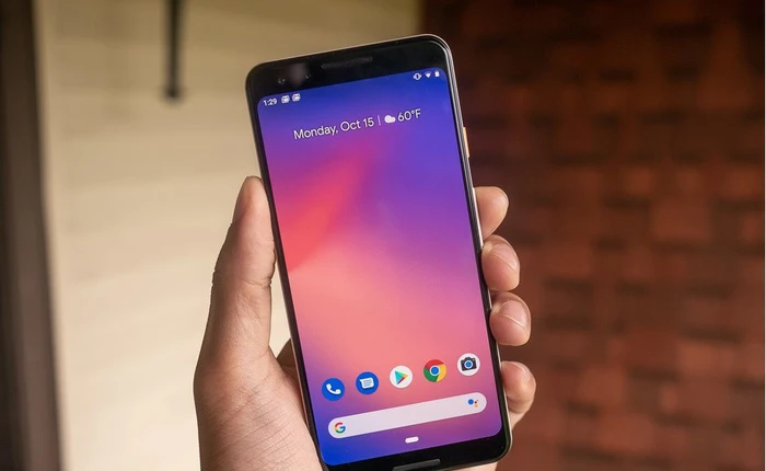 Phần mềm Google Pixel 3 làm cho các góc màn hình hiển thị "tròn hơn"