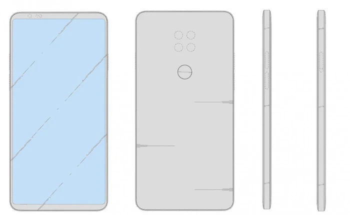 LG được cấp bằng sáng chế smartphone với 3 hoặc 4 camera sau, không có tai thỏ