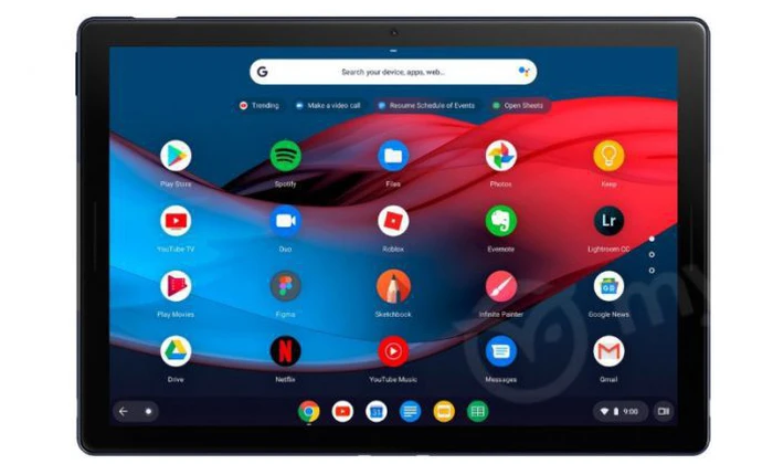 Rò rỉ hình ảnh của Google Pixel Slate, tablet chạy Chrome OS với bàn phím vật lý và bút stylus