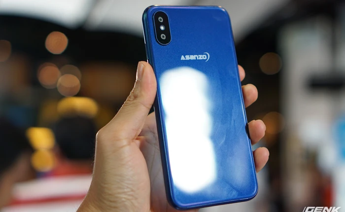 Ảnh thực tế smartphone bình dân S3 Plus của Asanzo: thiết kế đã được cải tiến, camera kép xoá phông, cảm biến vân tay đặt ở cạnh viền