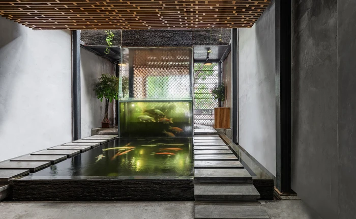 Quán cà phê cá Koi do KTS Việt Nam thiết kế đoạt Giải thưởng xây dựng của năm 2018 do ArchDaily bình chọn