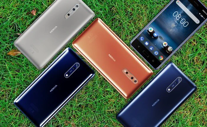 Quý 4/2017: Nokia bán nhiều điện thoại hơn HTC, Sony, Google hay OnePlus