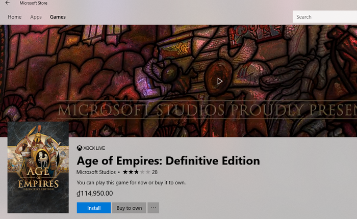 Cách mua Đế Chế 4K Tiếng Việt với giá chính thức chỉ 115.000 VNĐ