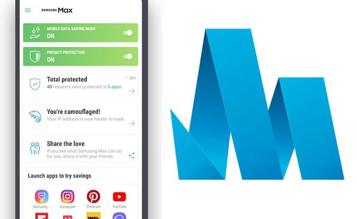 Samsung chính thức phát hành Samsung Max, cung cấp giải pháp tiết kiệm dữ liệu di động và bảo mật cho Android