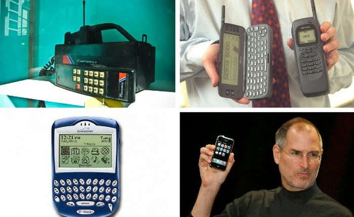 Cách mạng ĐTDĐ: Từ Motorola DynaTAC (1983) đến Samsung Galaxy S9 (2018)