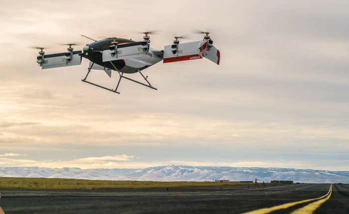 Taxi bay không người lái Airbus Vahana hoàn thành chuyến bay thử đầu tiên