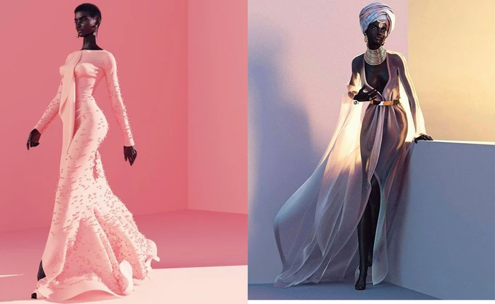 Cô người mẫu da màu với 40.000 người theo dõi khiến Internet ngỡ ngàng với danh tính thực sự