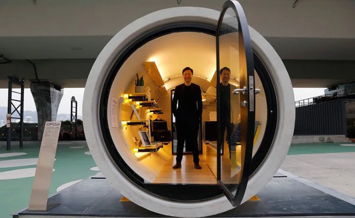 Giá nhà quá đắt đỏ, các kiến trúc sư Hồng Kông nghĩ ra cách xây dựng căn hộ mini bằng ống nước bê tông