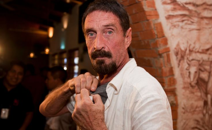 Trùm diệt Virus McAfee trở lại làm việc, lần này là cố vấn cho một công ty bảo mật tiền mã hóa