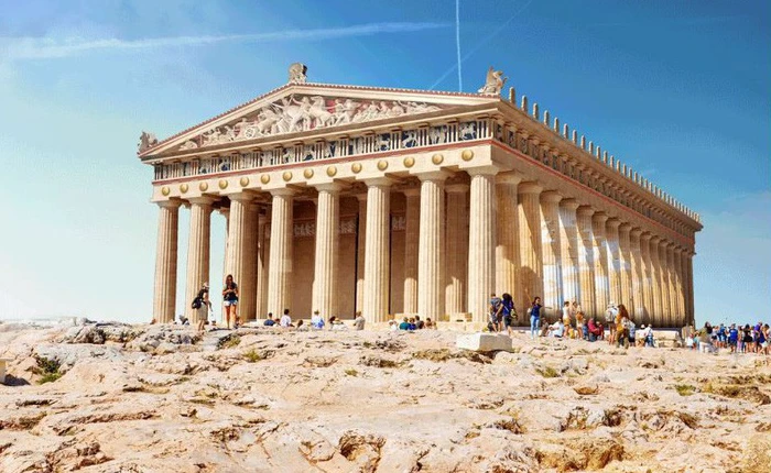 Đã mắt với bộ ảnh GIF tái hiện lại như cũ những công trình kiến trúc cổ đại