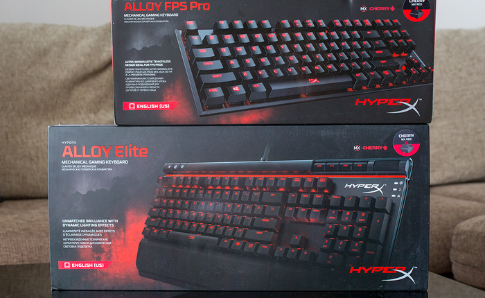 Đón hè rực lửa với bộ đôi bàn phím cơ cực ngầu dành cho game thủ: HyperX Alloy FPS Pro và Alloy Elite