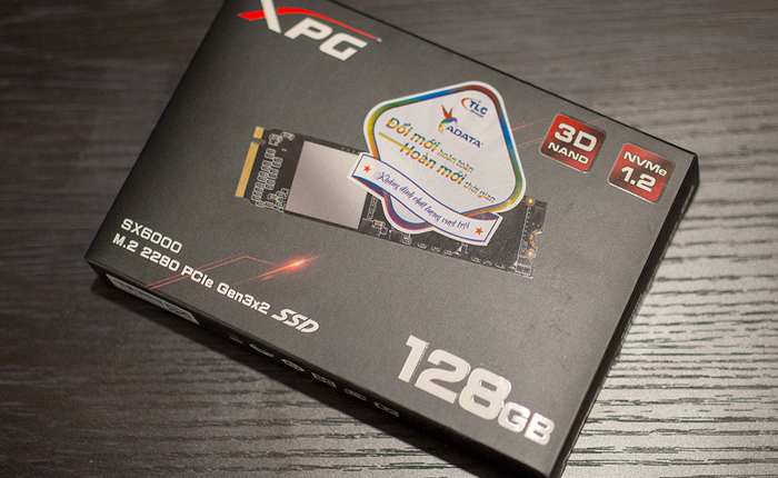 SSD Adata XPG SX6000: 3D Nand, M.2 NVMe, 128GB giá chỉ 1.5 triệu đồng