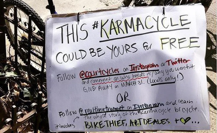 Câu chuyện bất ngờ đằng sau chiếc xe đạp bị đánh cắp: Hóa ra lòng tốt vẫn còn đây!