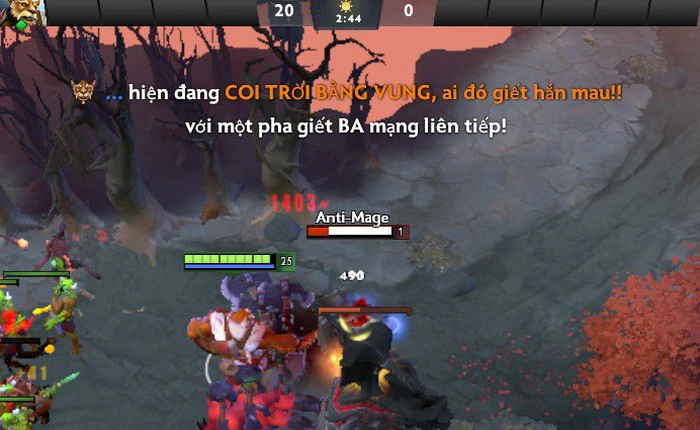 DOTA 2 phiên bản Việt hóa đã chính thức ra mắt, Beyond Godlike được dịch thành "Coi trời bằng vung"