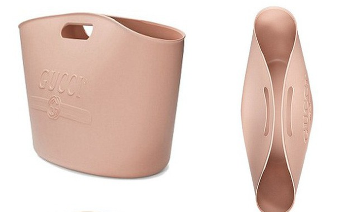 Túi xách 22 triệu đồng của Gucci trông y hệt cái xô đựng vữa
