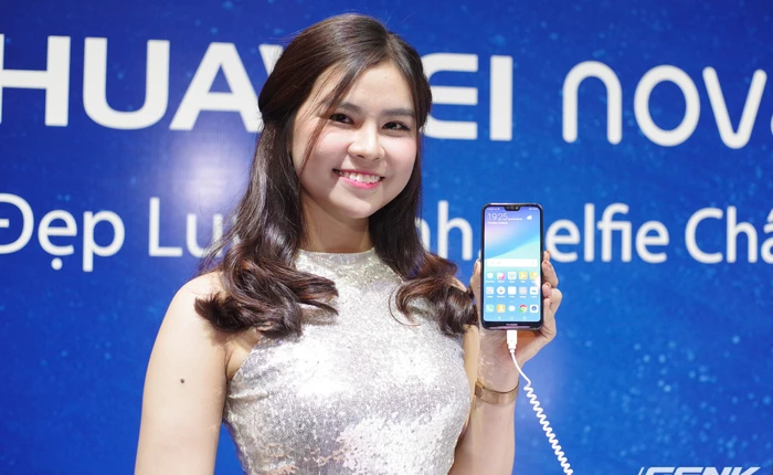 Huawei Nova 3e chính thức ra mắt tại Việt Nam: màn hình tai thỏ tỷ lệ 19:9, camera kép, nhận diện khuôn mặt, giá chỉ 6,990,000 đồng