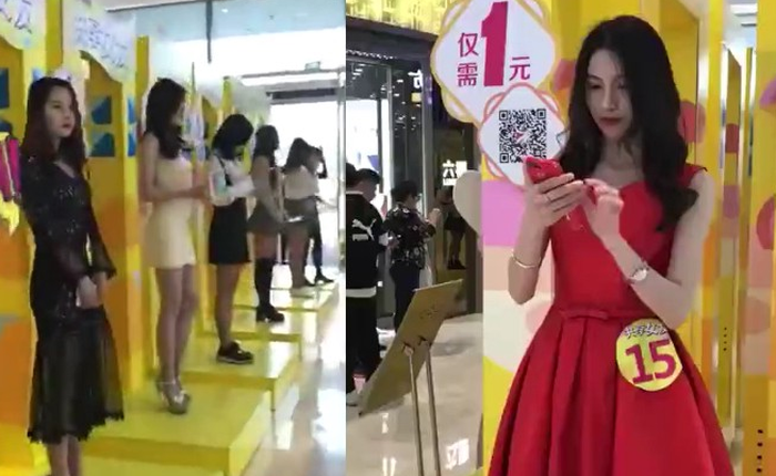 Trung Quốc ra mắt dịch vụ "bạn gái chia sẻ", giúp F.A bớt cô đơn khi mua sắm