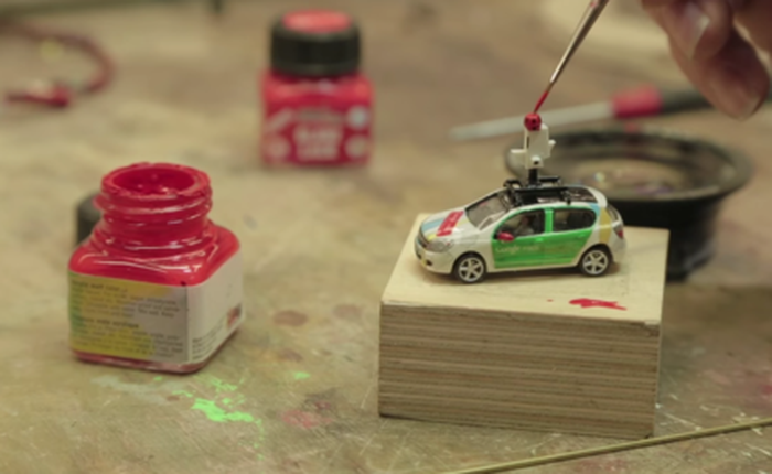 Google dùng xe Street View tí hon để quay phim thành phố mô hình, kết quả thu được cực kỳ tuyệt vời