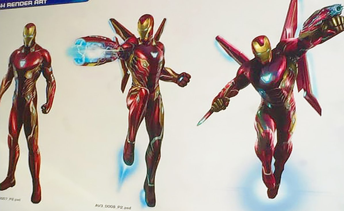Iron man sẽ diện bộ giáp có cánh, mạnh nhất từ trước đến giờ trong "Avengers: Infinity War"