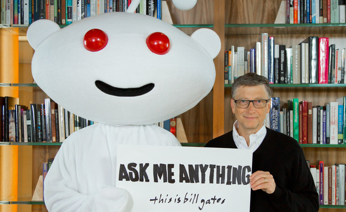Những tấm ảnh chứng tỏ Bill Gates là "cư dân mạng" xịn nhất Reddit
